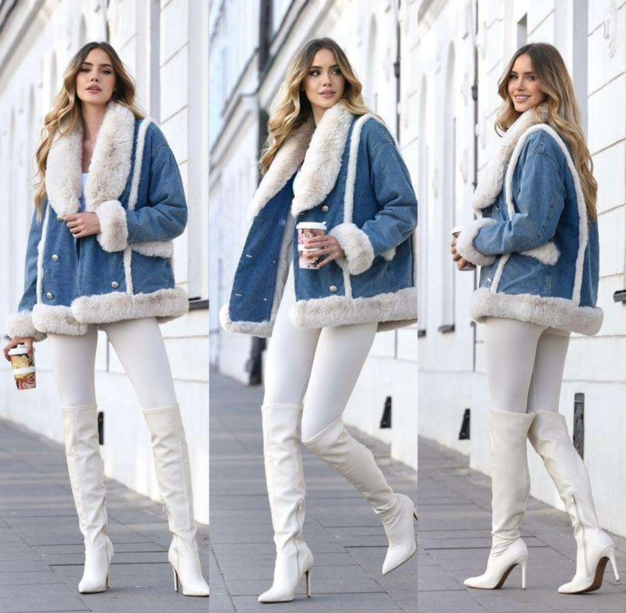 Jean Fur Jacket