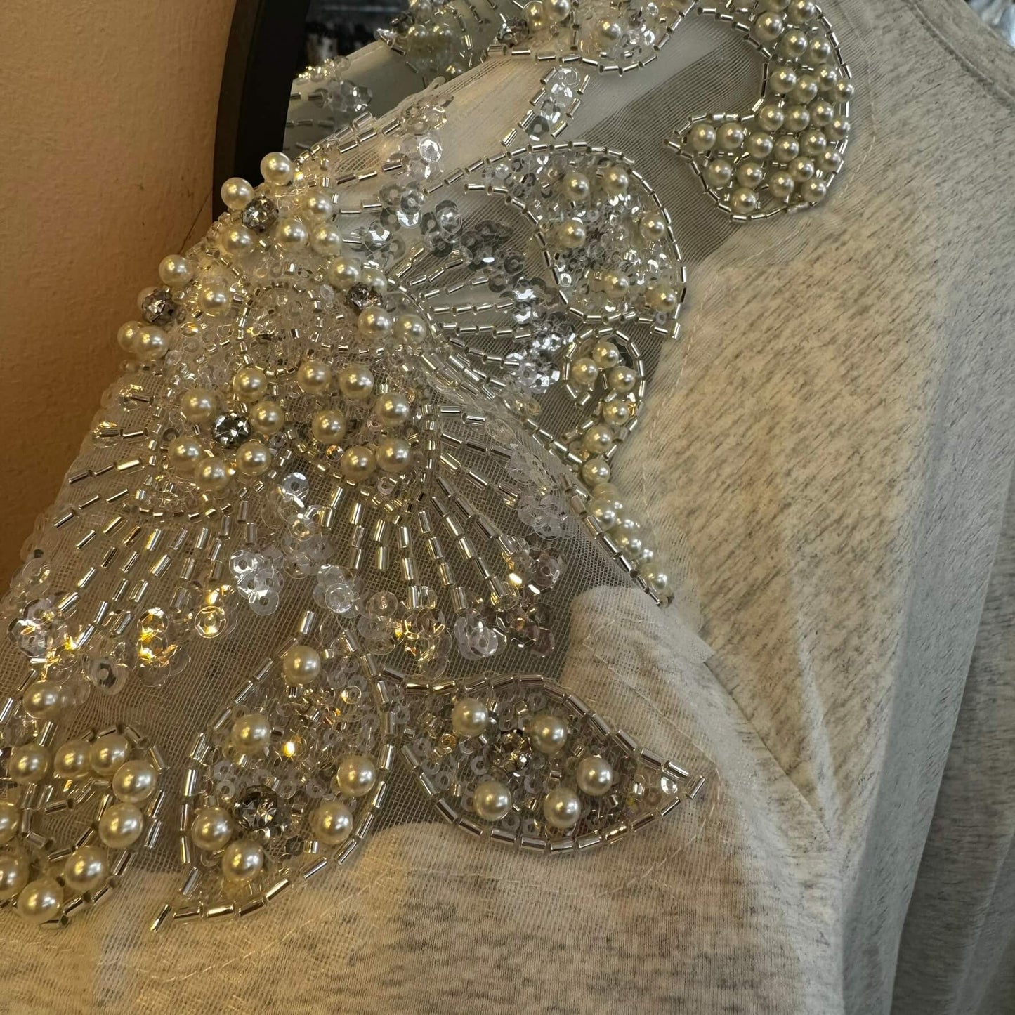T-SHIRT WITH STRASS C-THROU