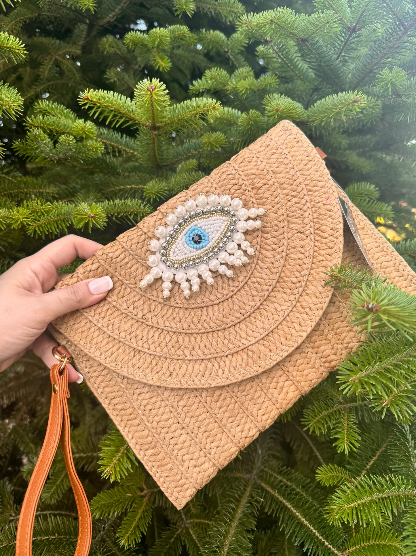 EYE CLUTCH BAG
