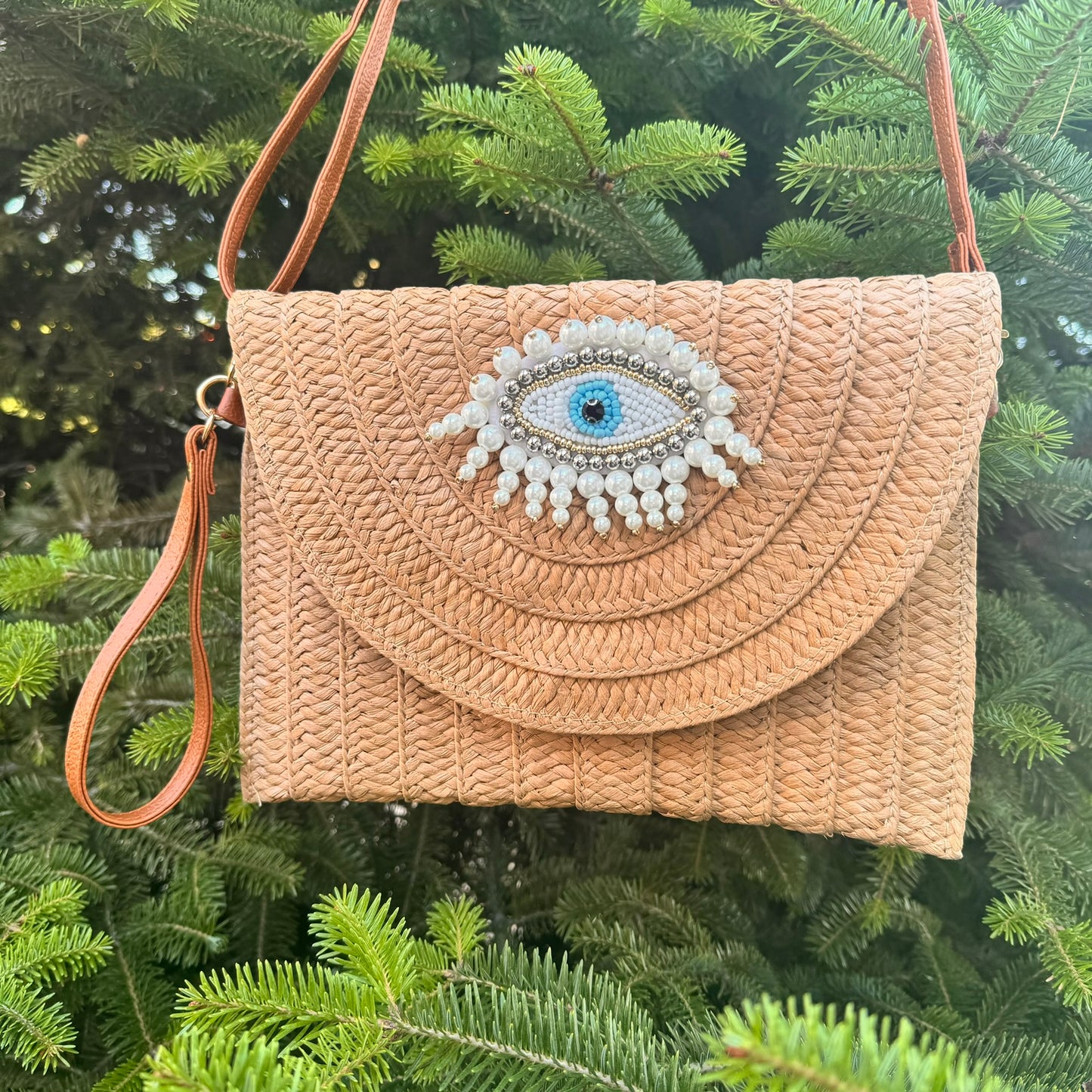 EYE CLUTCH BAG