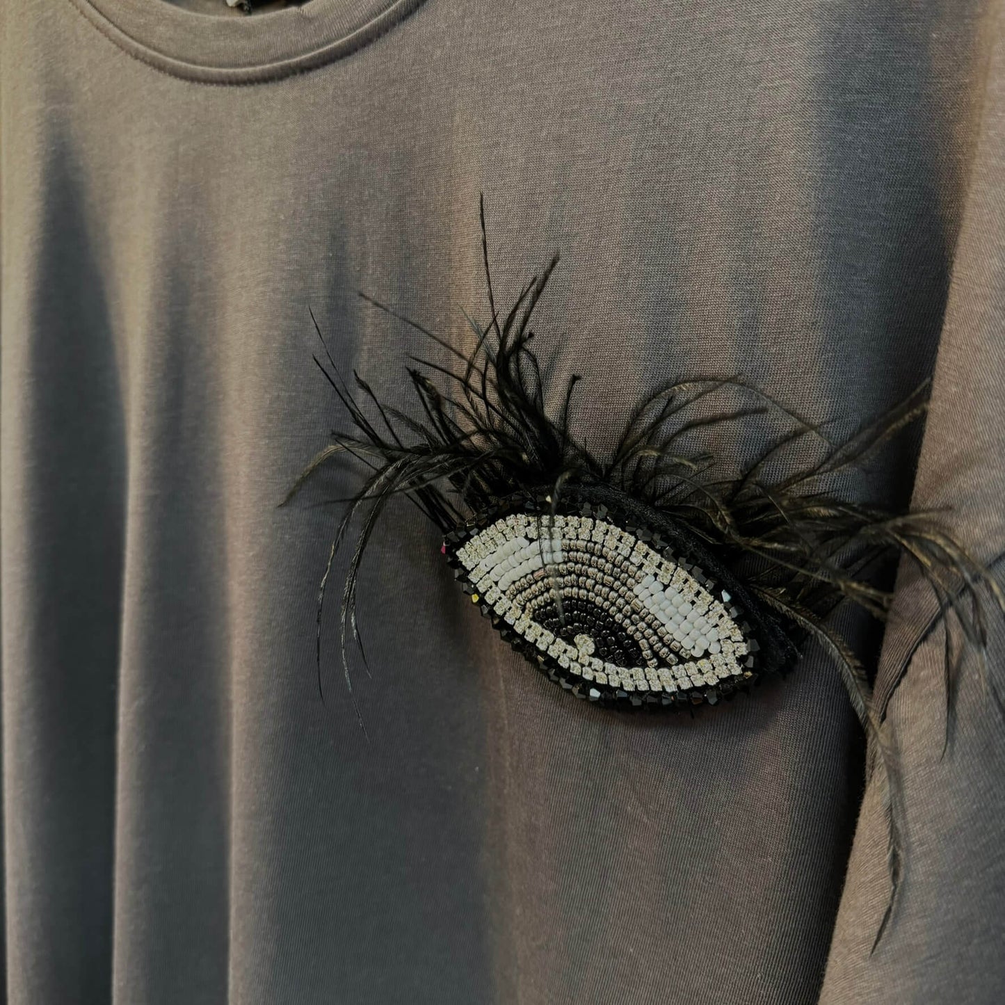 STRASS EYE OVER DRESS