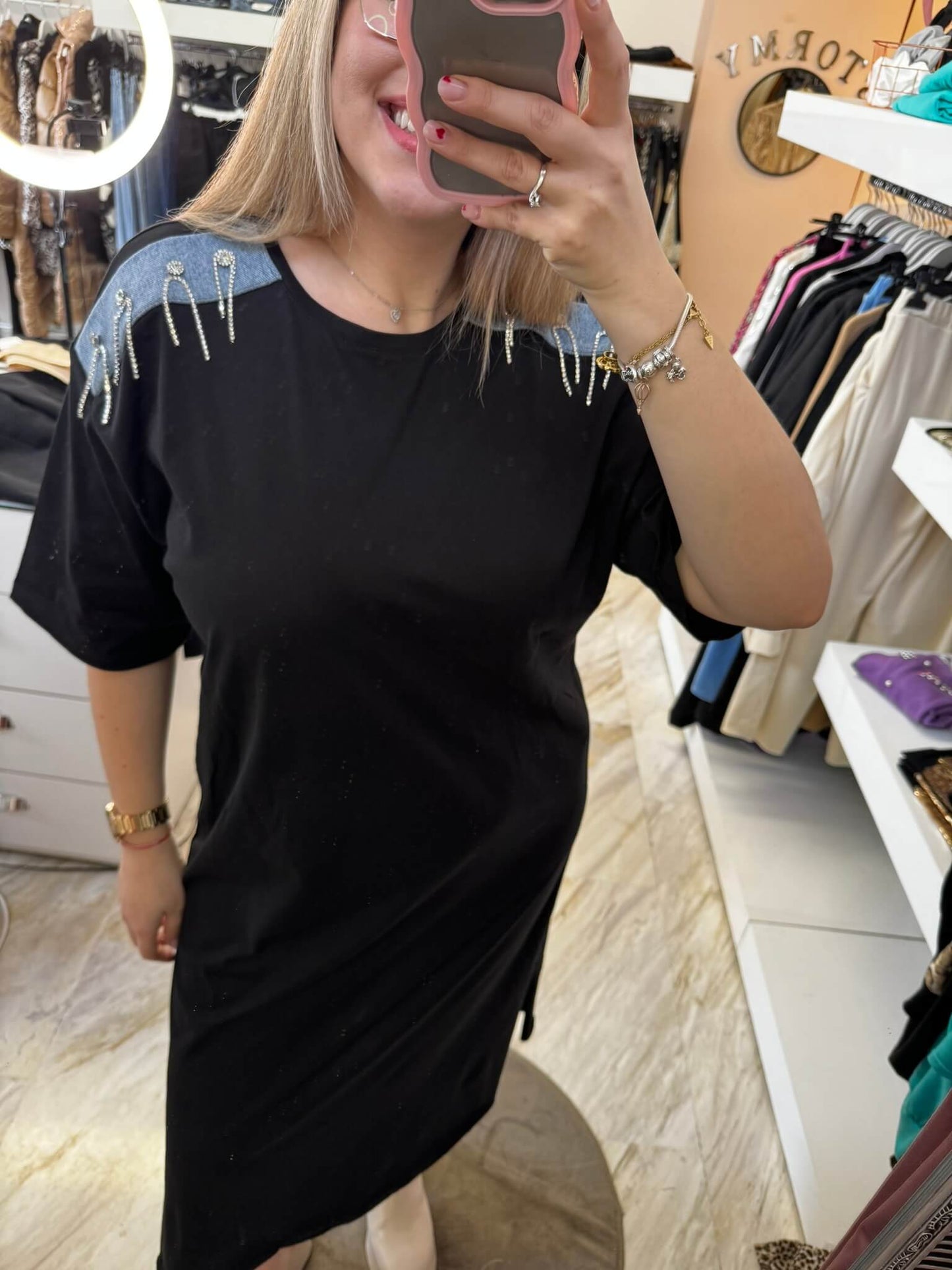 STRASS OVER DRESS