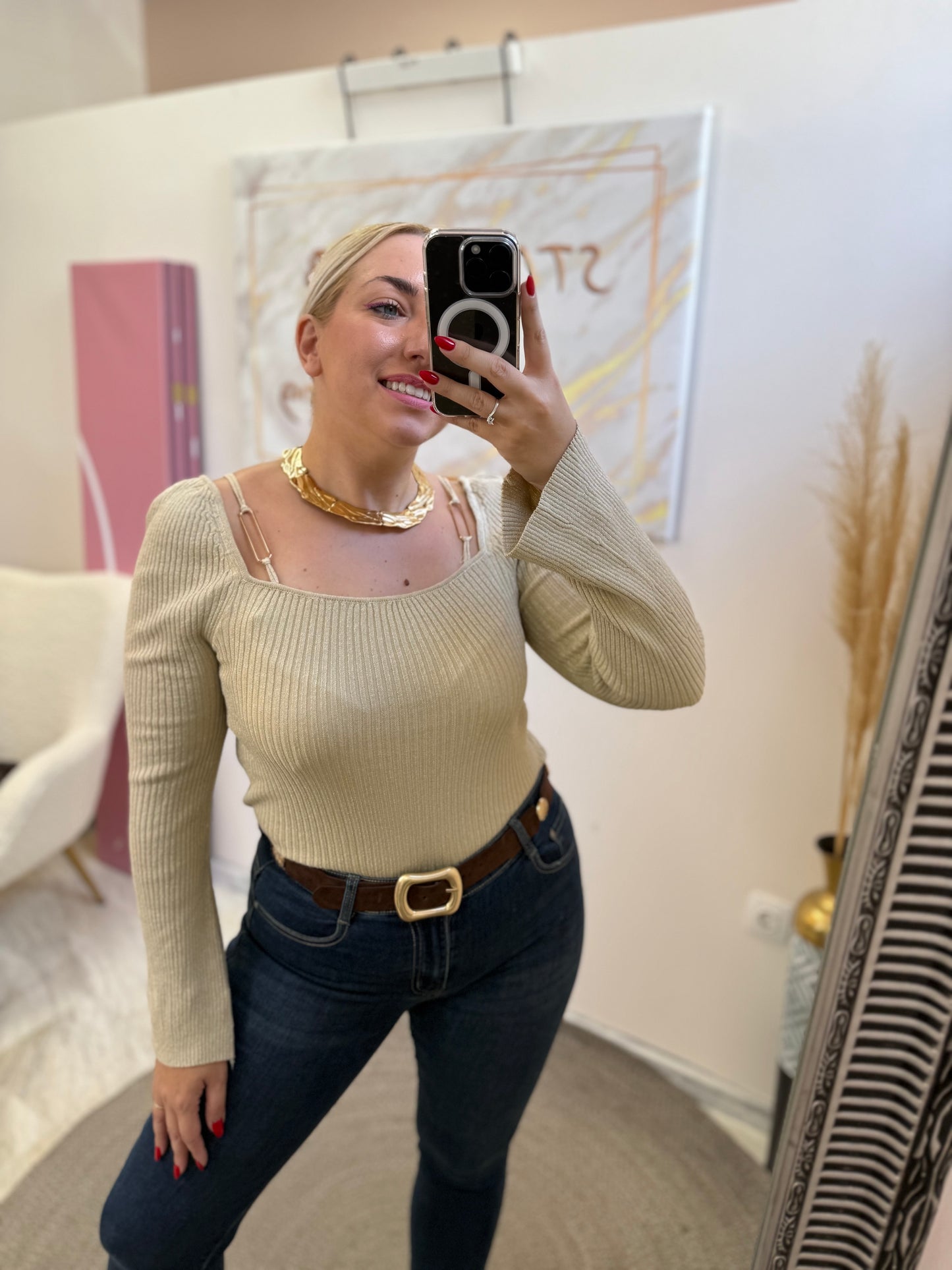 Melly Lurex Shirt