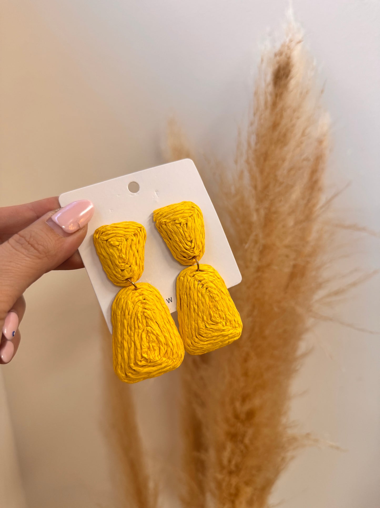 Summer Yellow Earrings