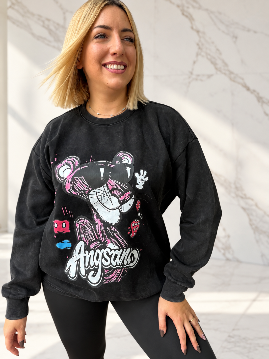 Panther Oversized Black