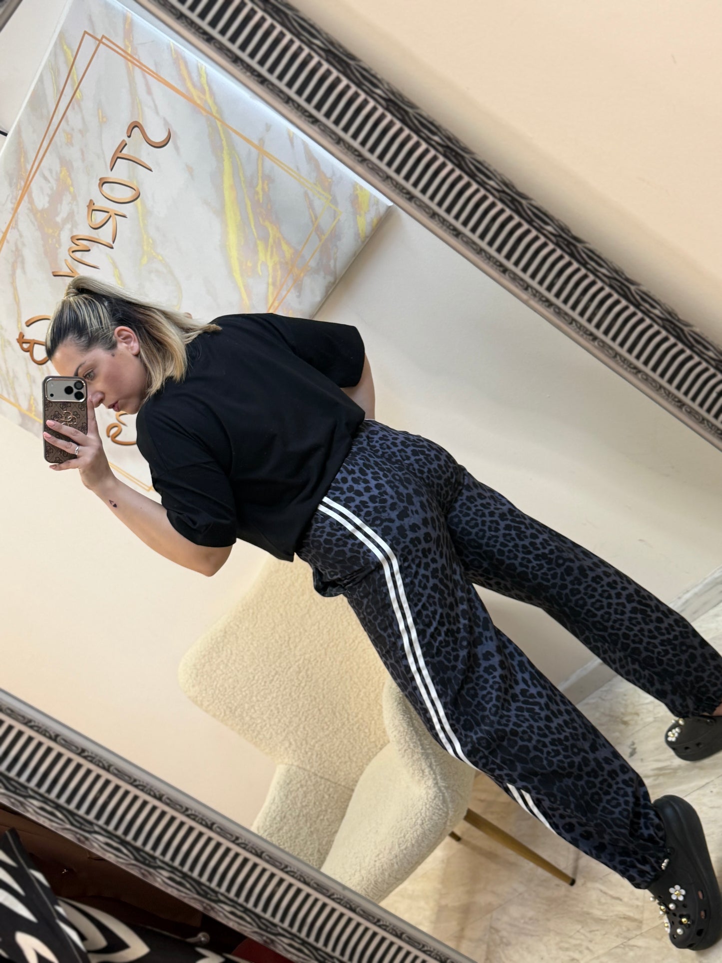 Leopard Athletic Pant