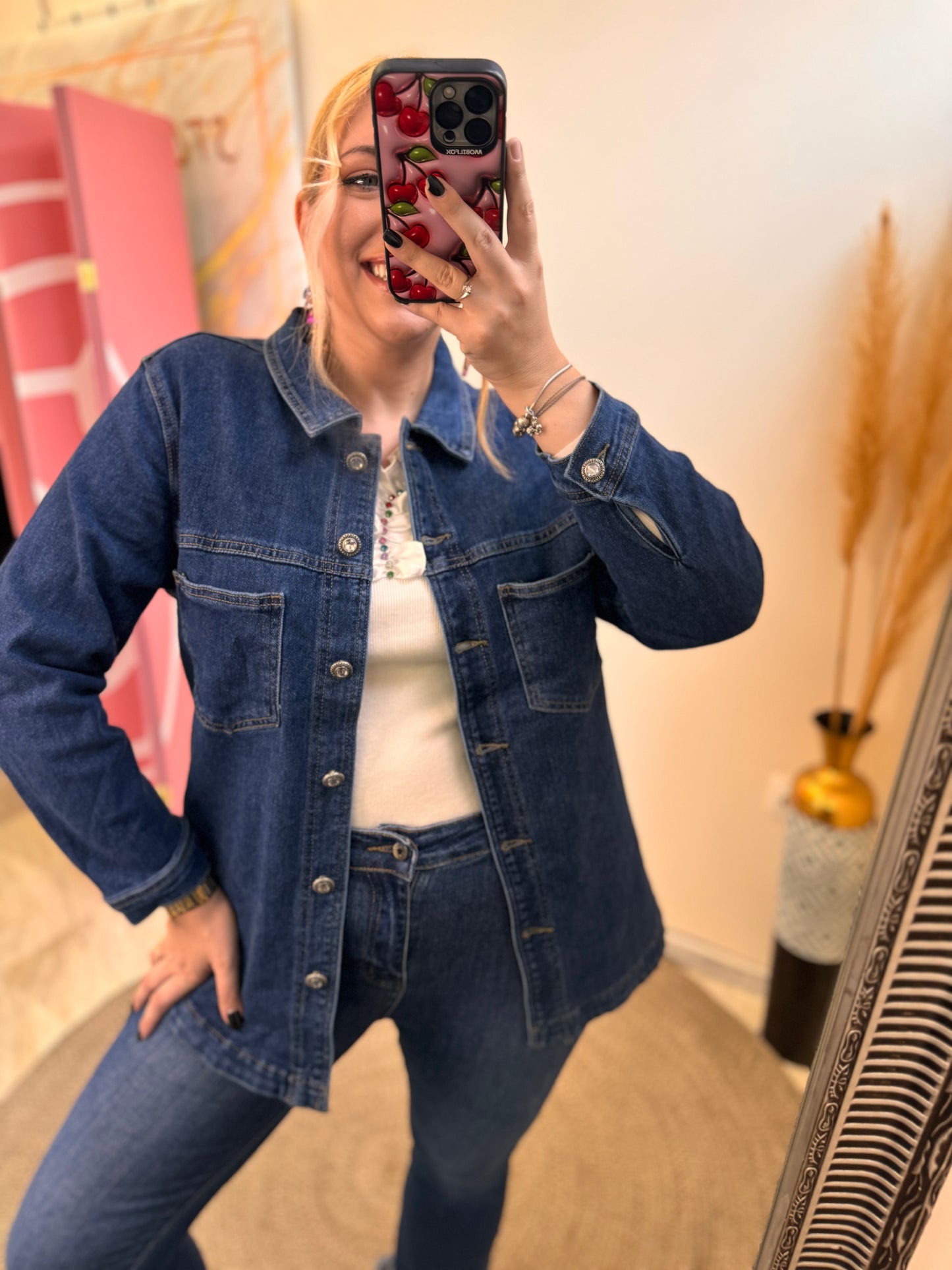 JEAN JACKET PLUS SIZE