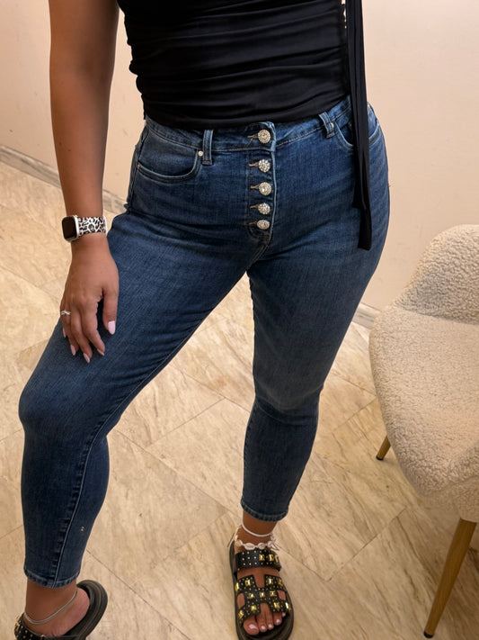 Anna Strass Jean blue