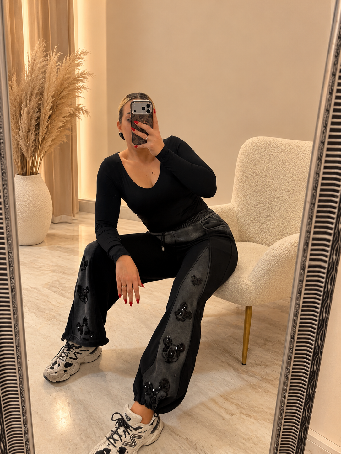 Mick Sequin Jogger 🖤✨