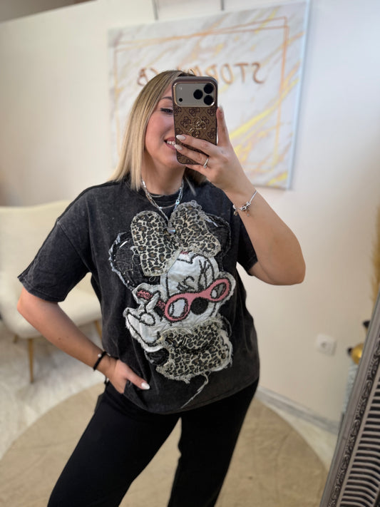 Mini 3D Oversized Black