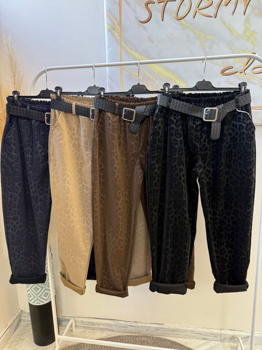 Δερματίνη Λεοπάρ Pant