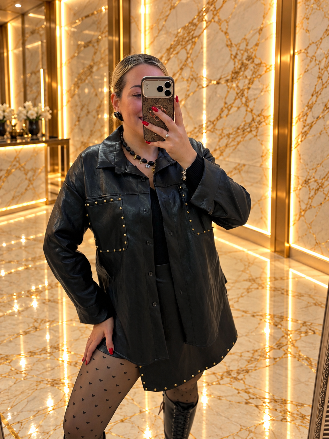 Leather Shirt