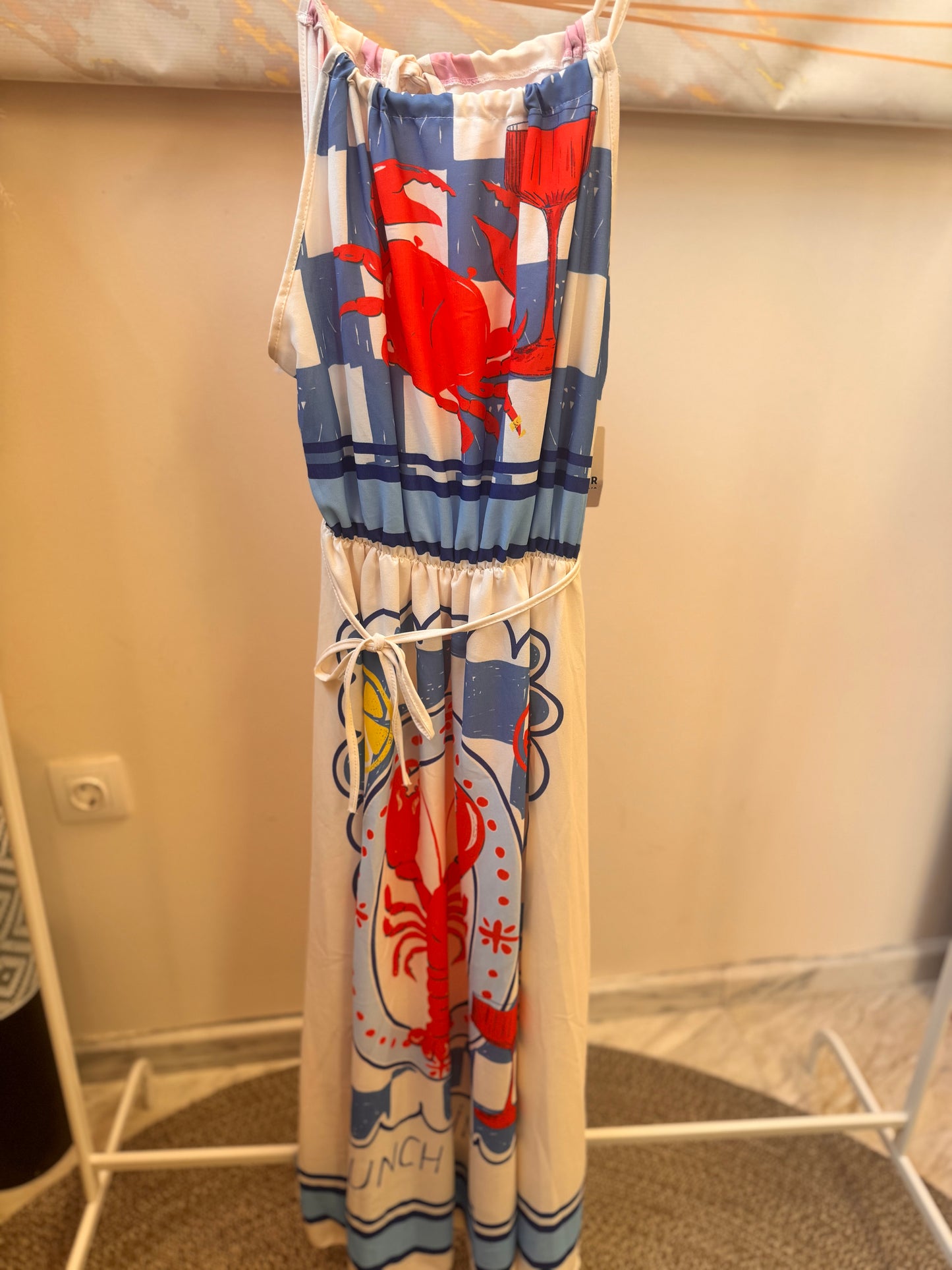 Crab 🦀 Midi Dress