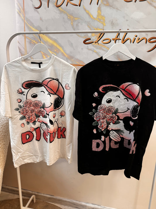 Snoopy Flowers T-shirt