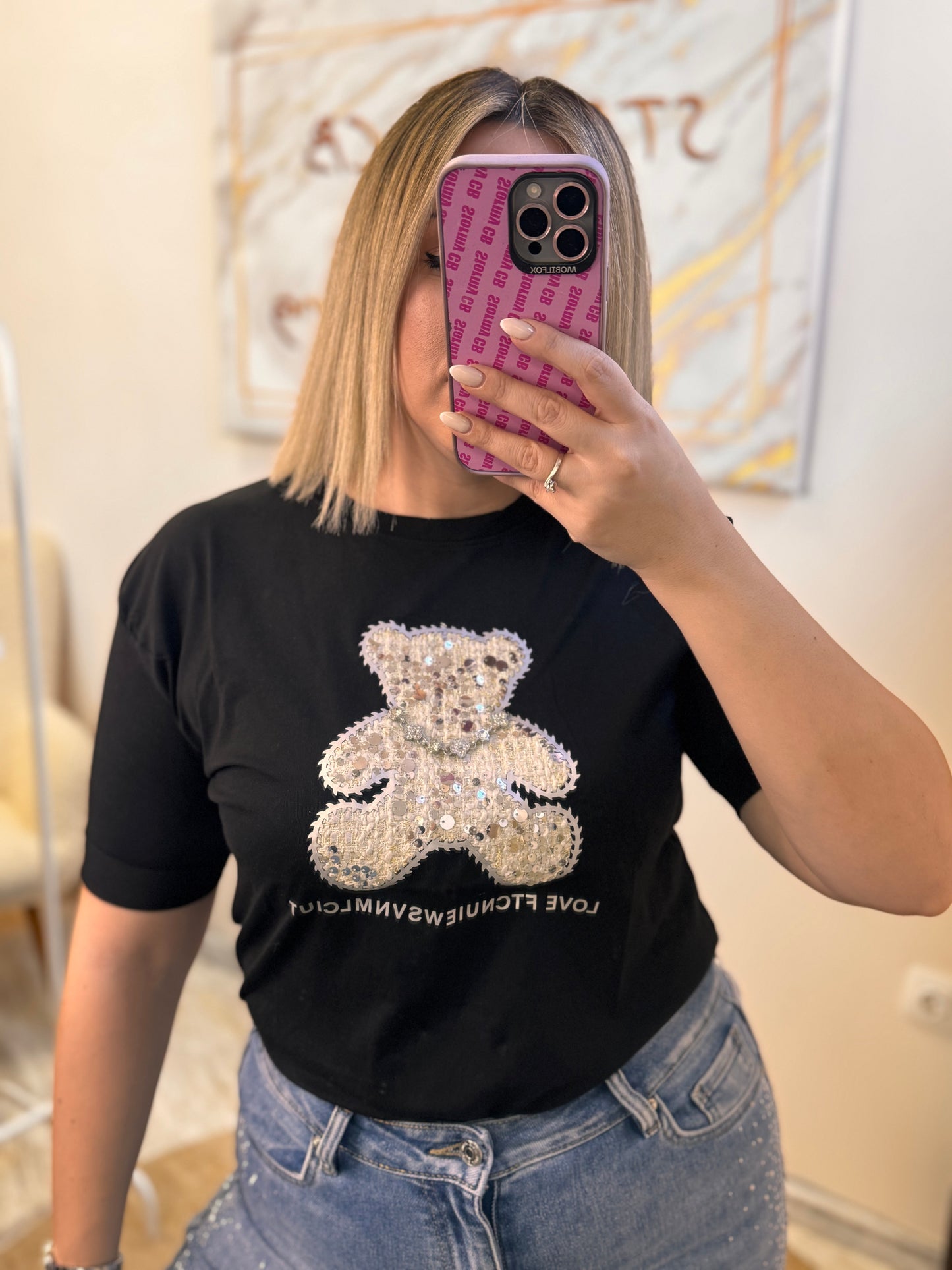 Bear Strass T-shirt