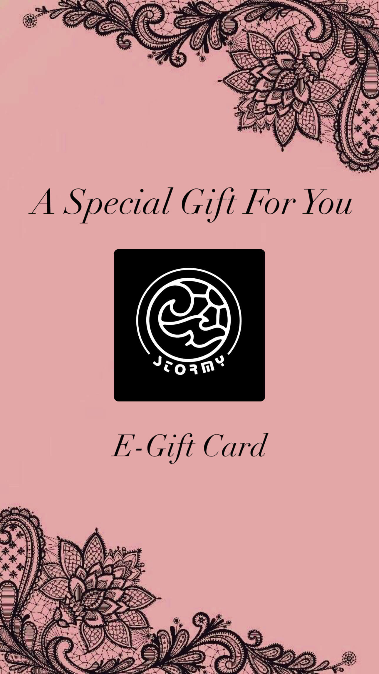 GIFT CARD STORMY CB