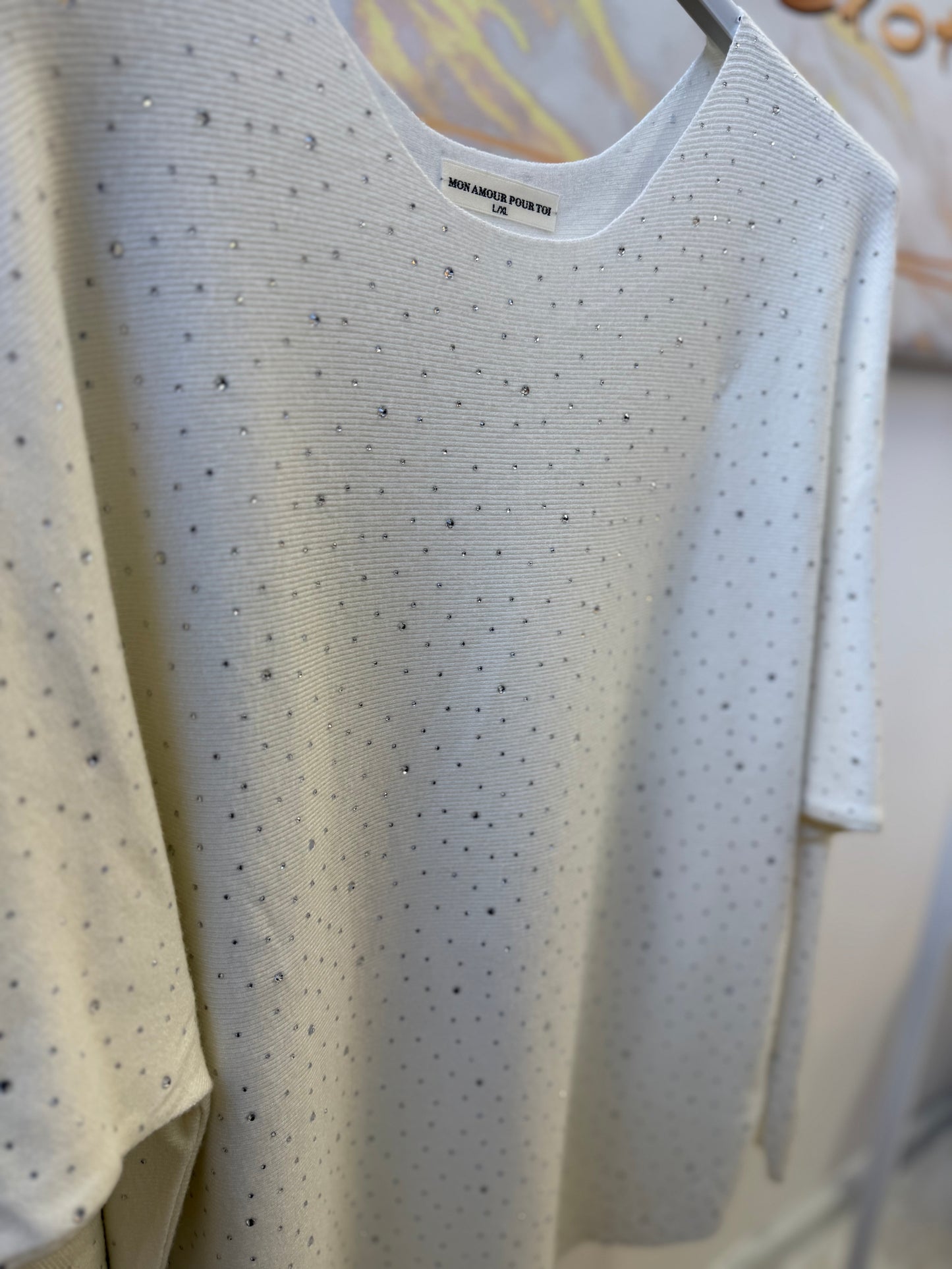 Βουτυρένια Μπλουζα Στρας