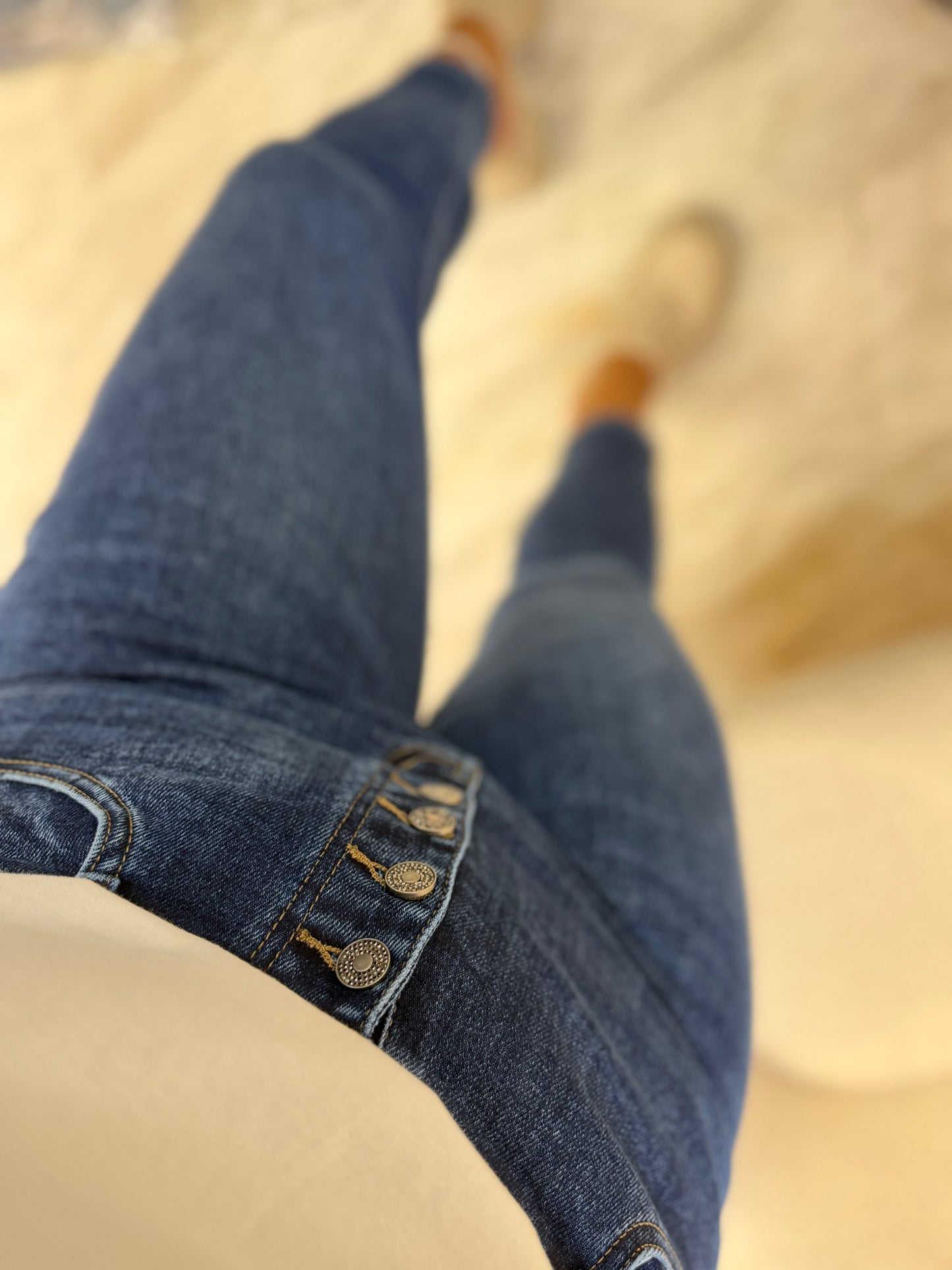 Helen Elastic Jean Blue
