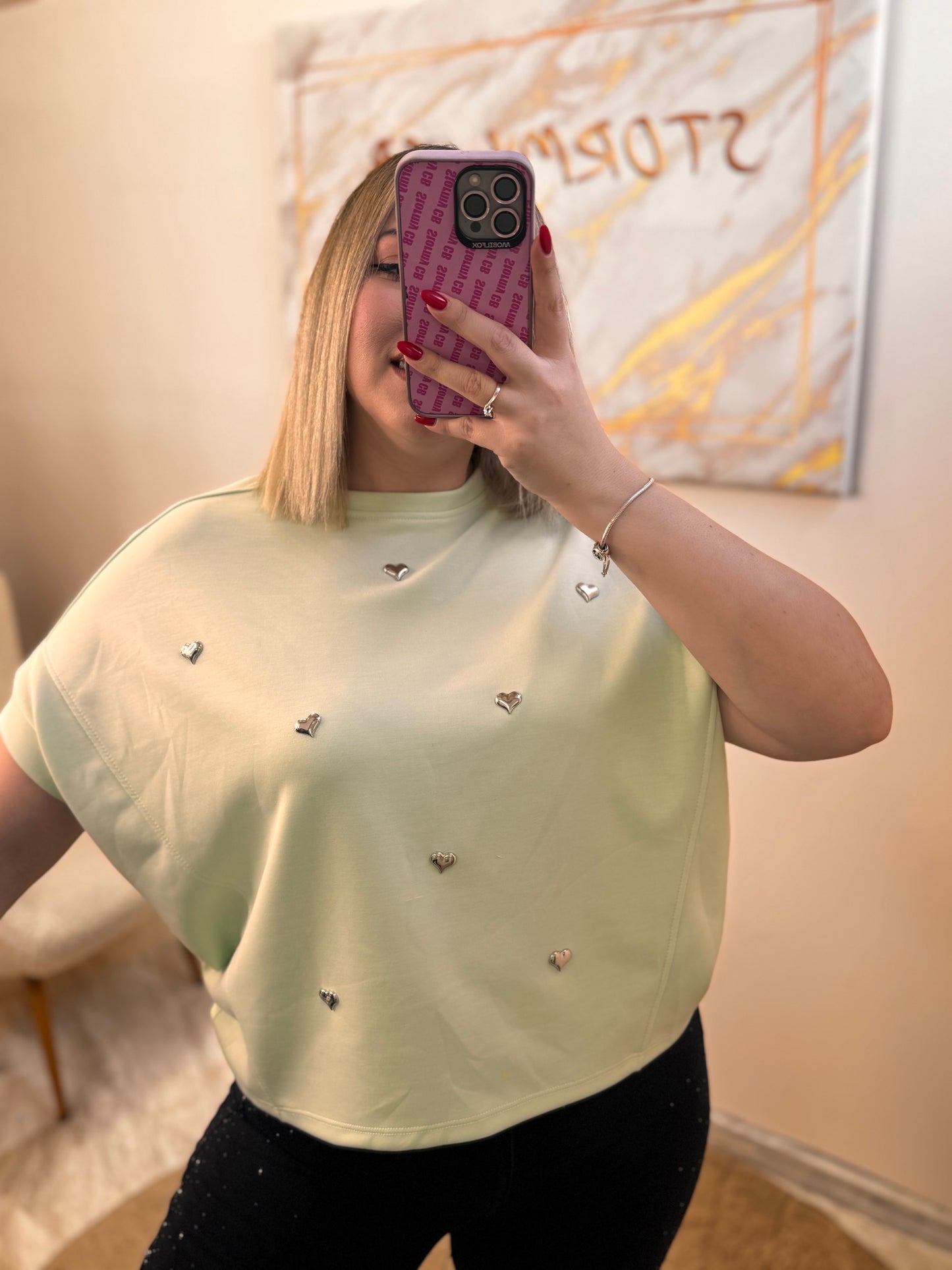 Metalic Heart T-shirt