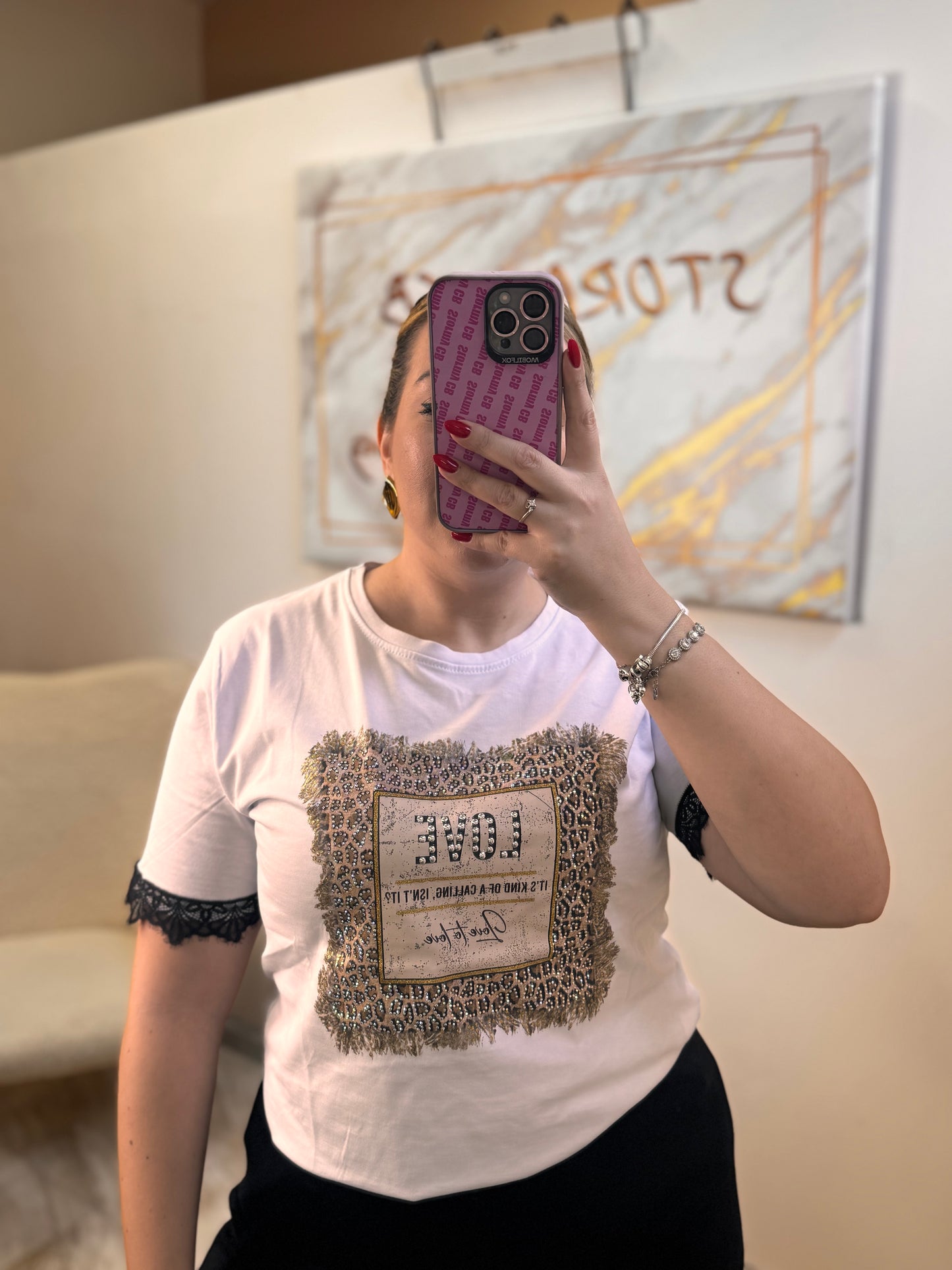 Love Leopard T-shirt