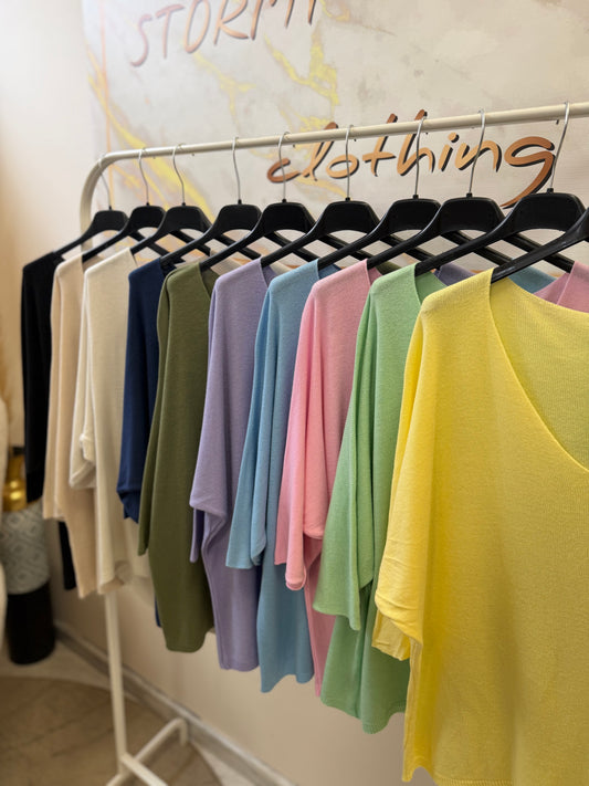 Νημάτινη Basic Μπλούζα