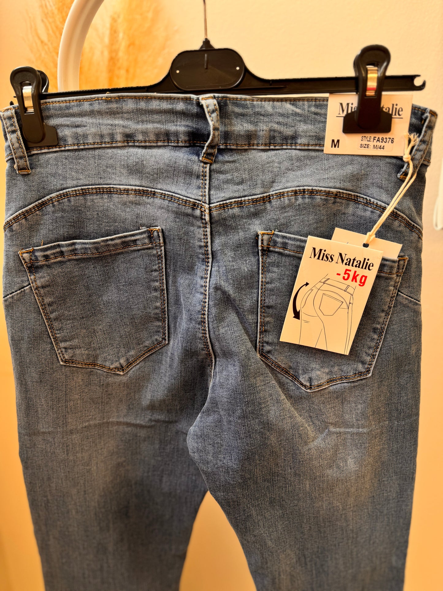 Plus size -5kg blue jean