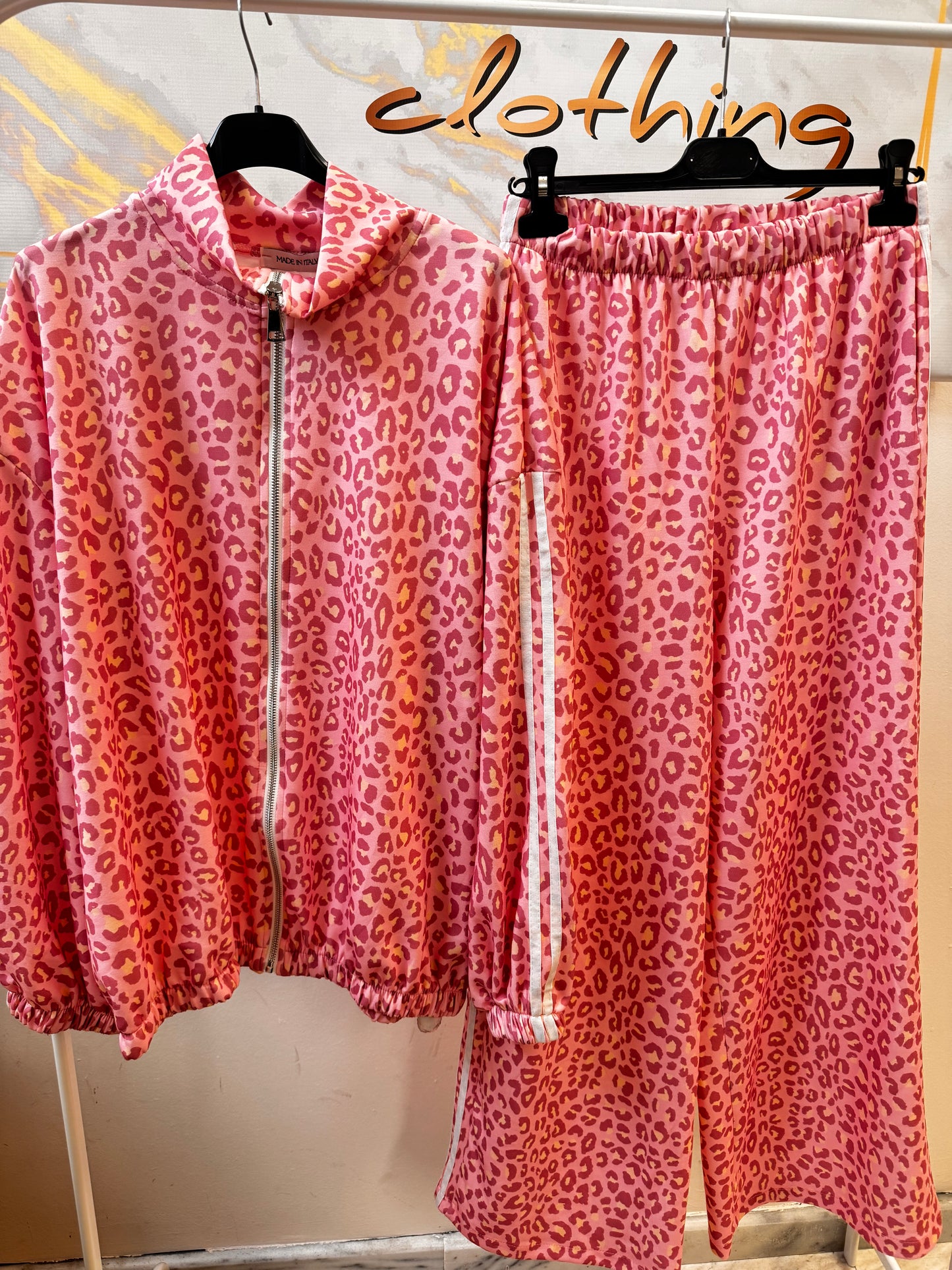 Leopard Striped Set Spring