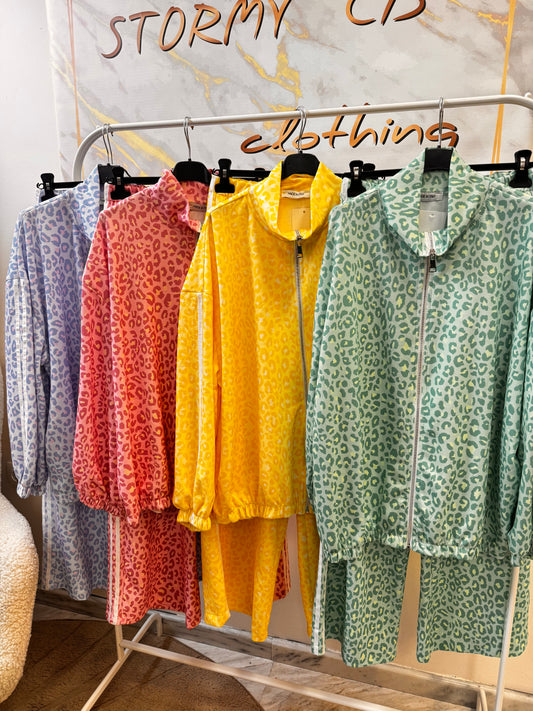 Leopard Striped Set Spring