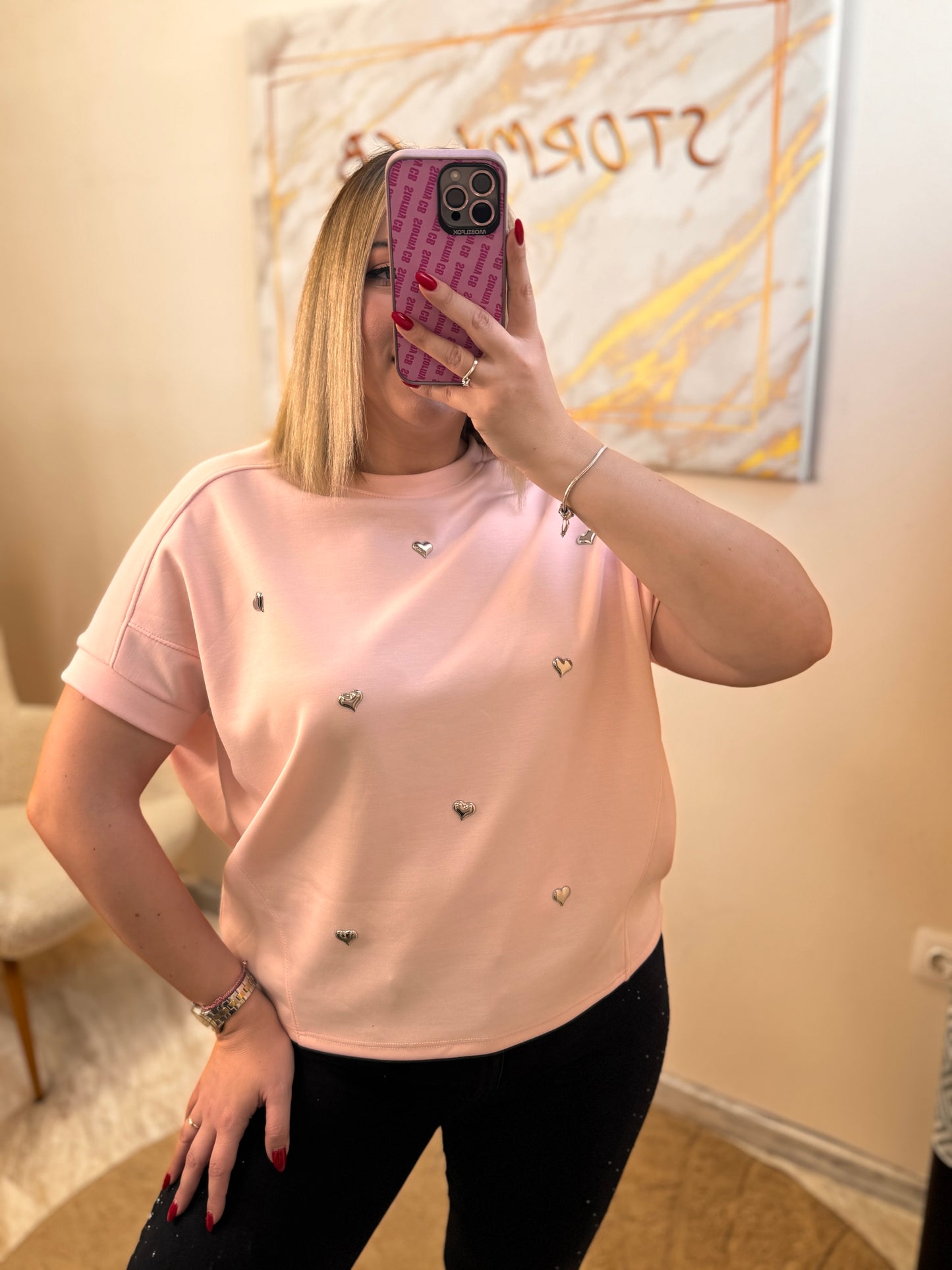 Metalic Heart T-shirt