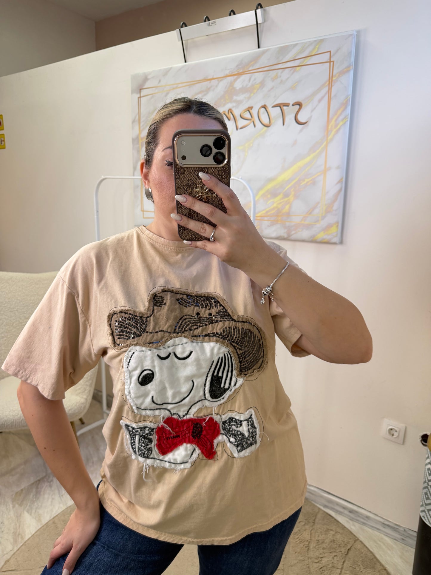 Snoopy 3D Oversized Shirt