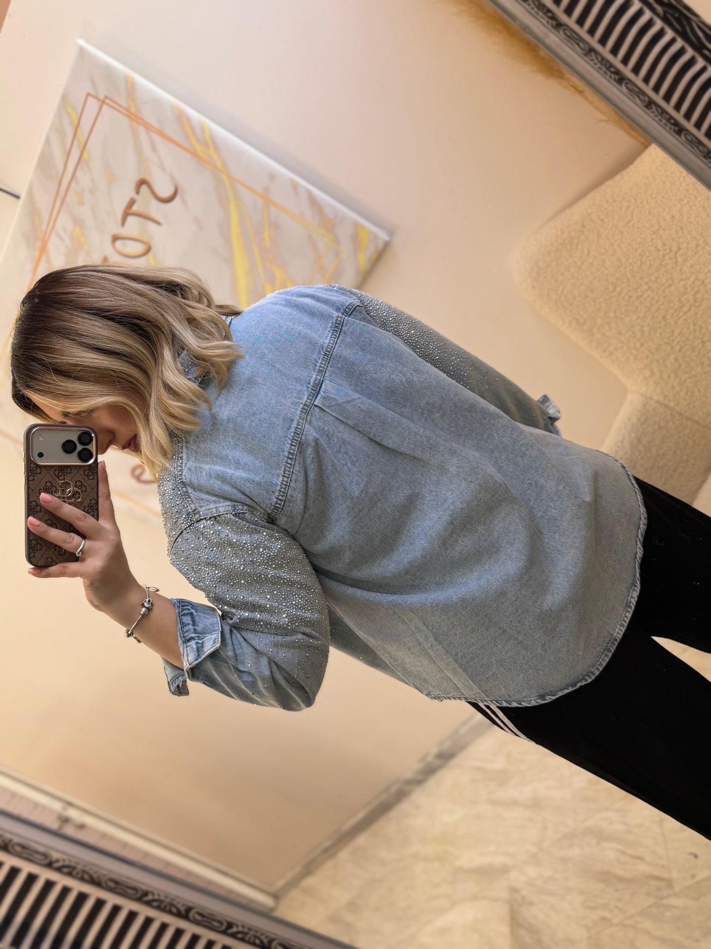 Jean Jacket Strass