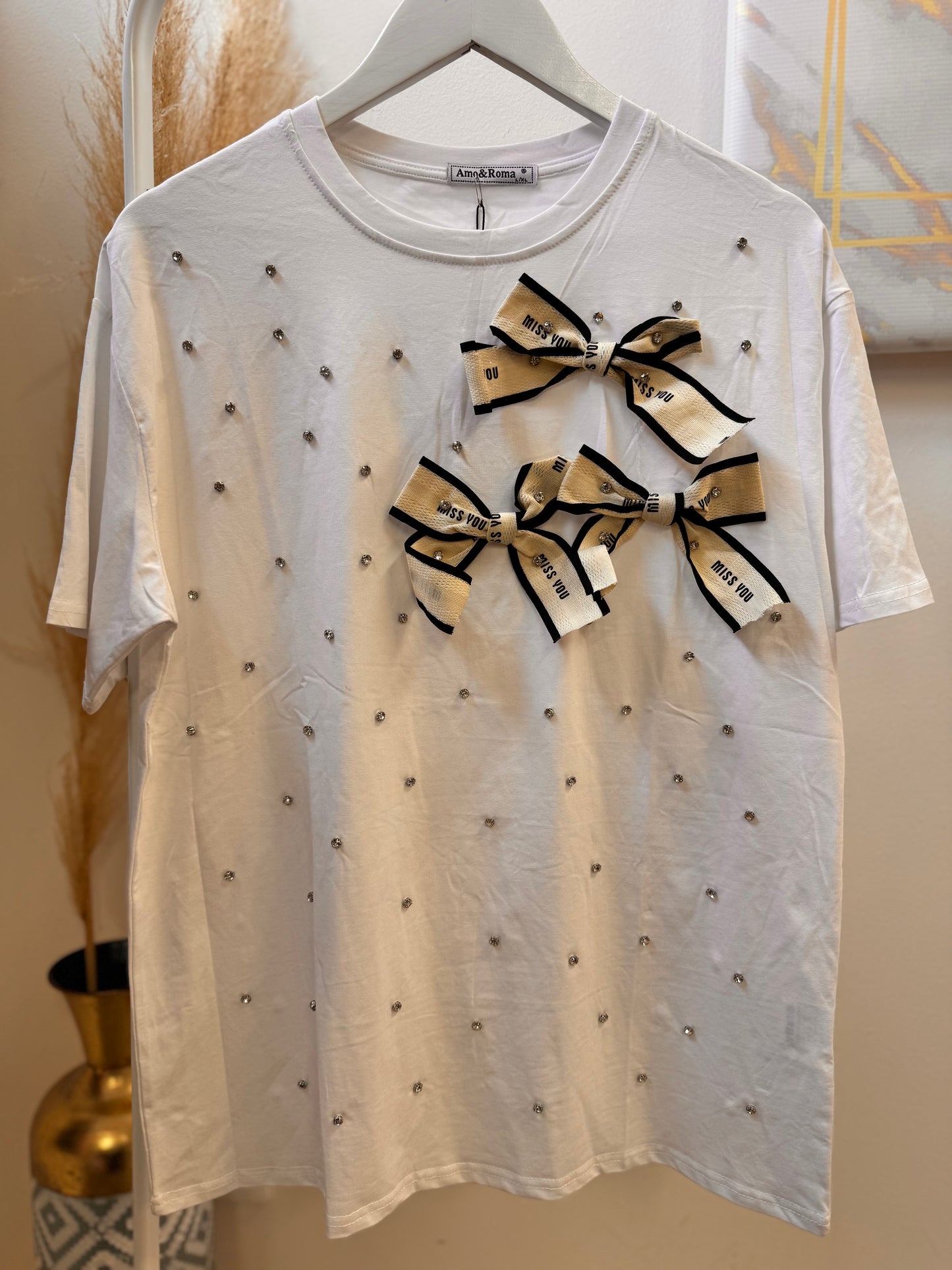 Bow & Strass T-shirt