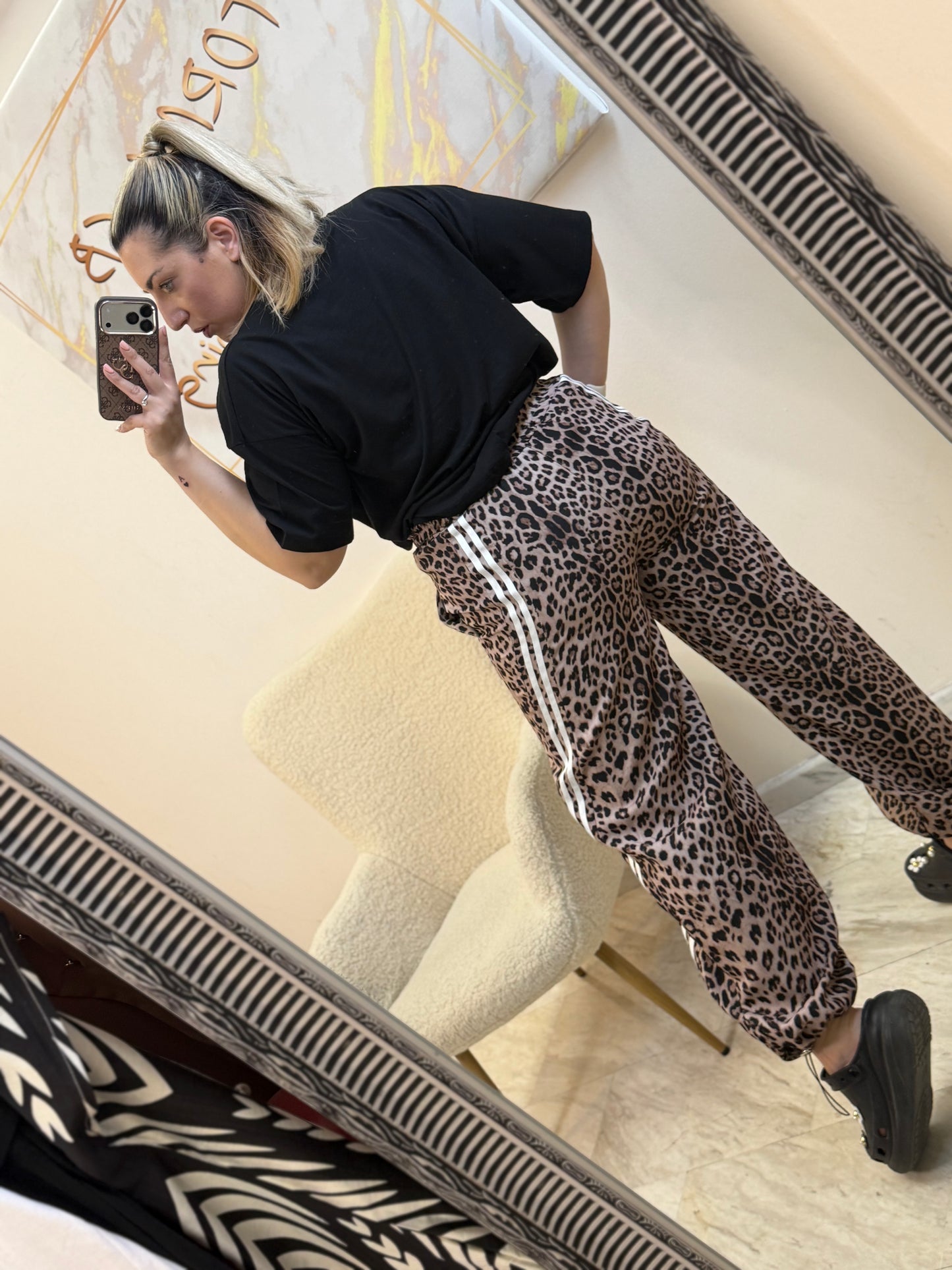 Leopard Athletic Pant