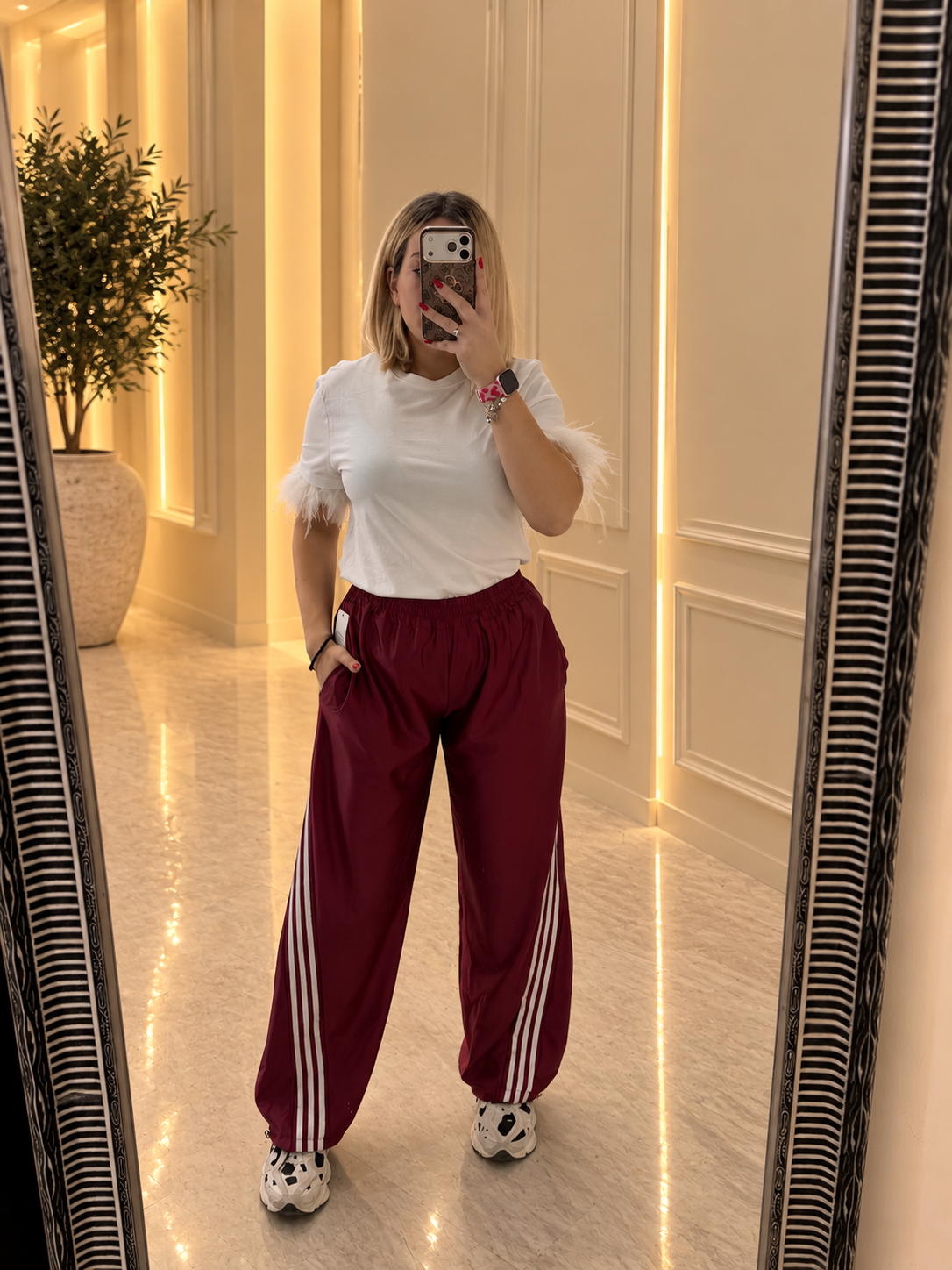 Satin Glow Balloon Παντελόνι ✨