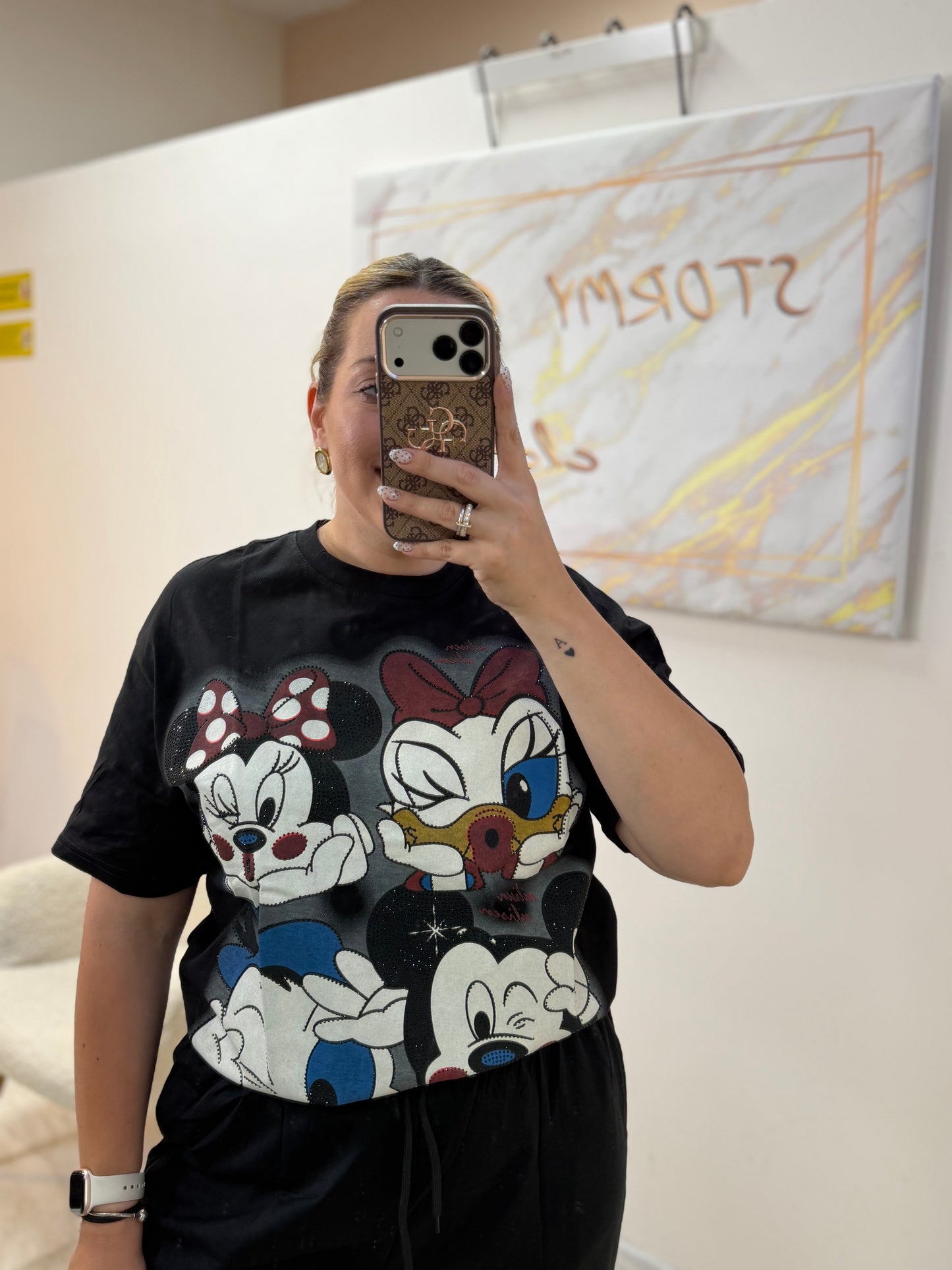 Multi Cartoon T-shirt