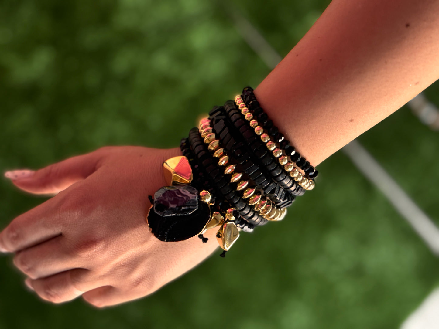 Heart Black Bracelet