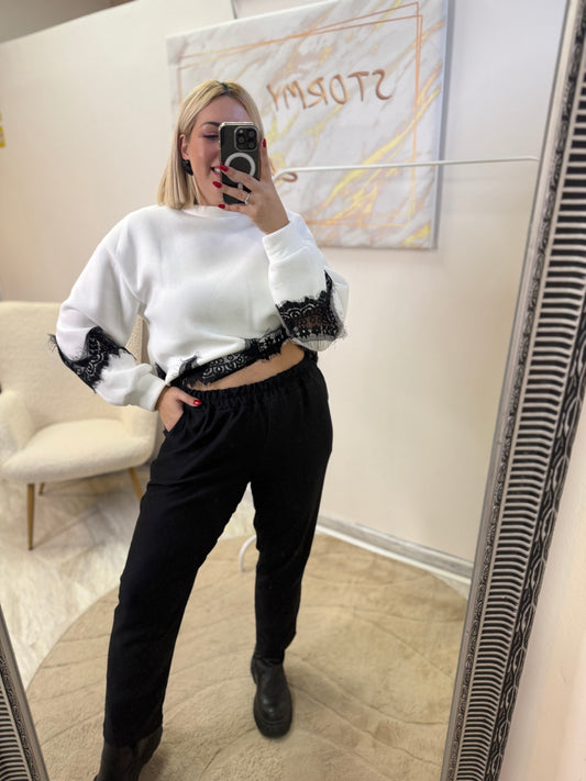 Carrot Pant Black Plus size