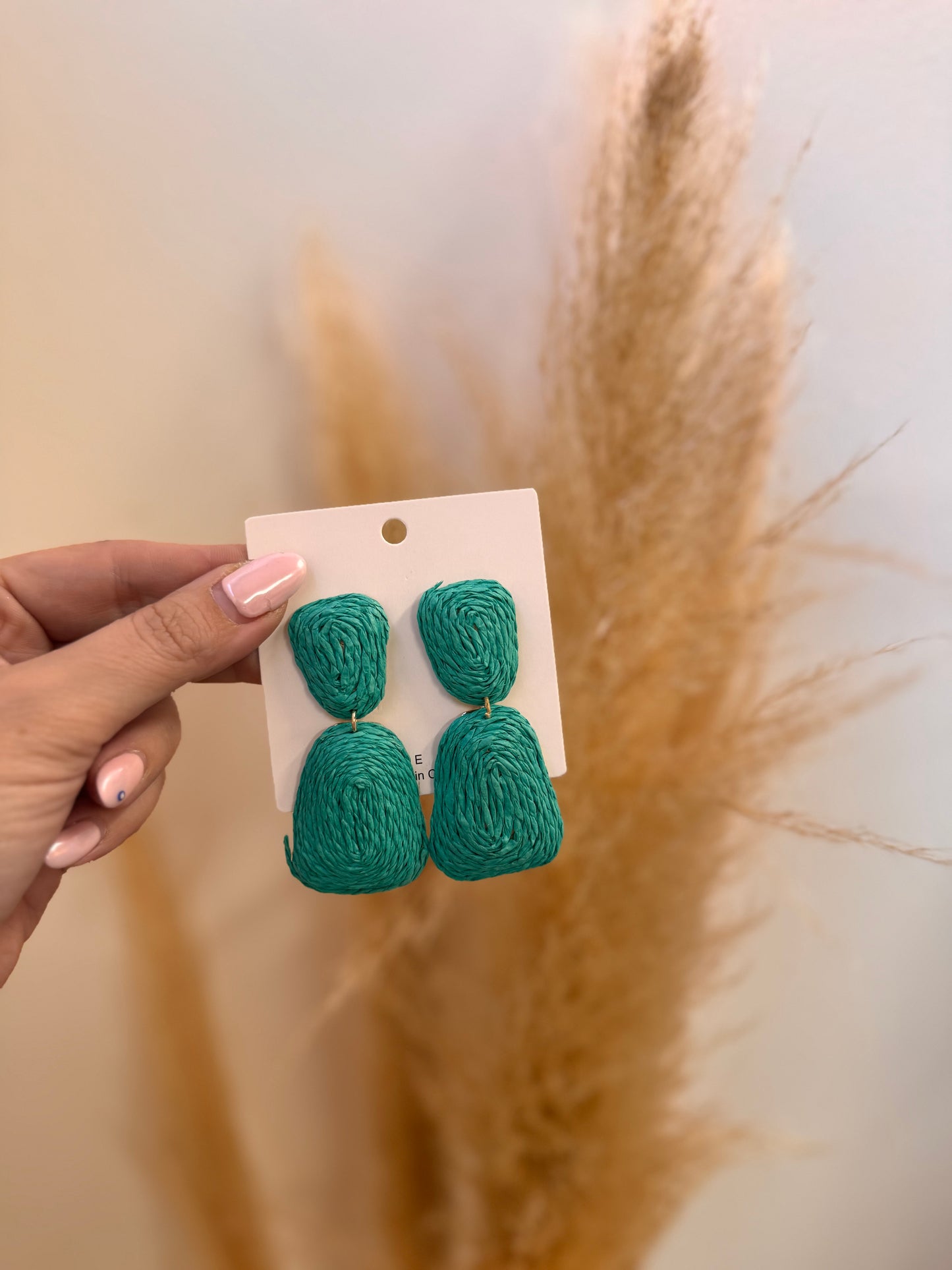 Summer Petrol Earrings