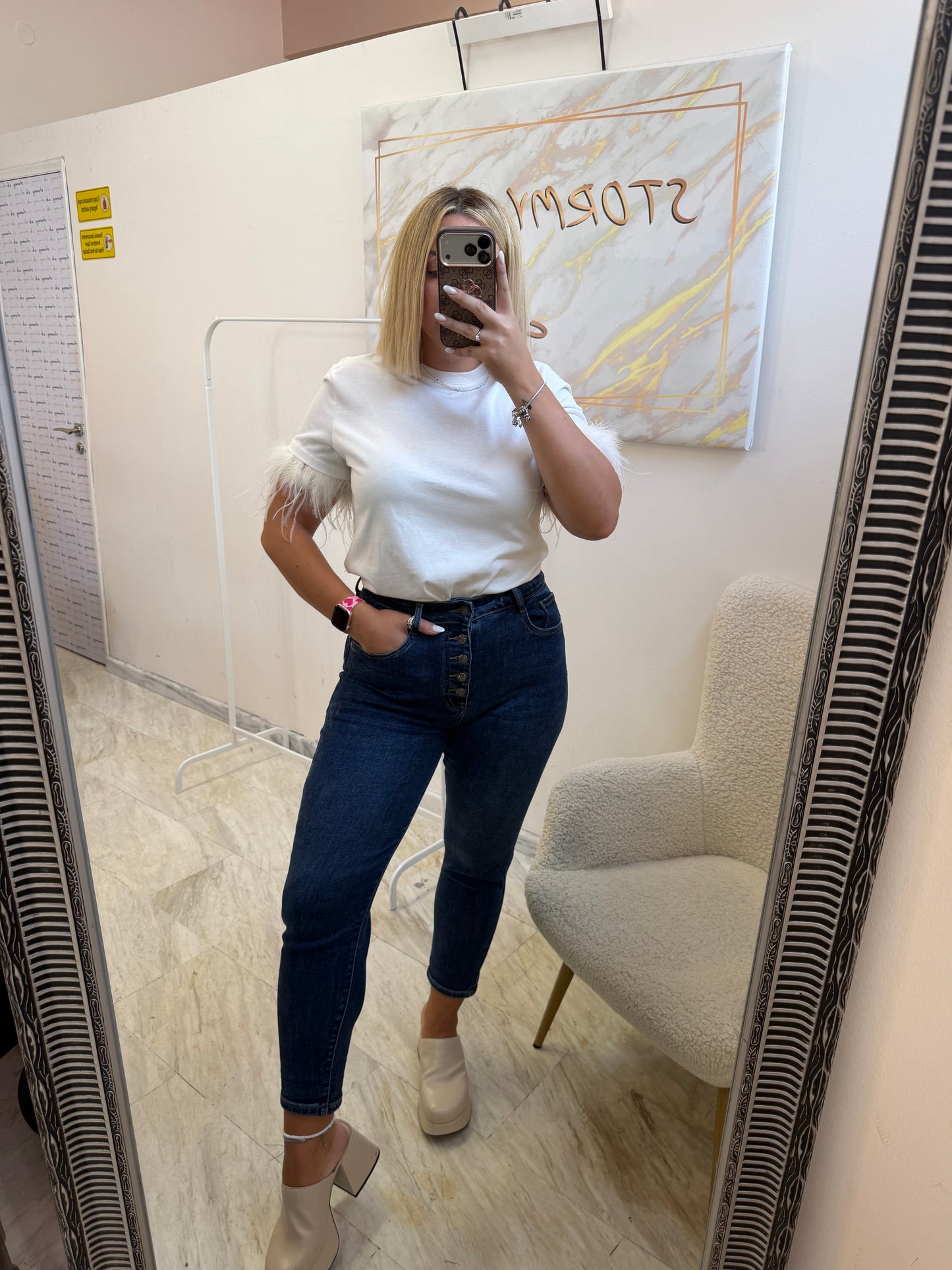 Helen Elastic Jean Blue