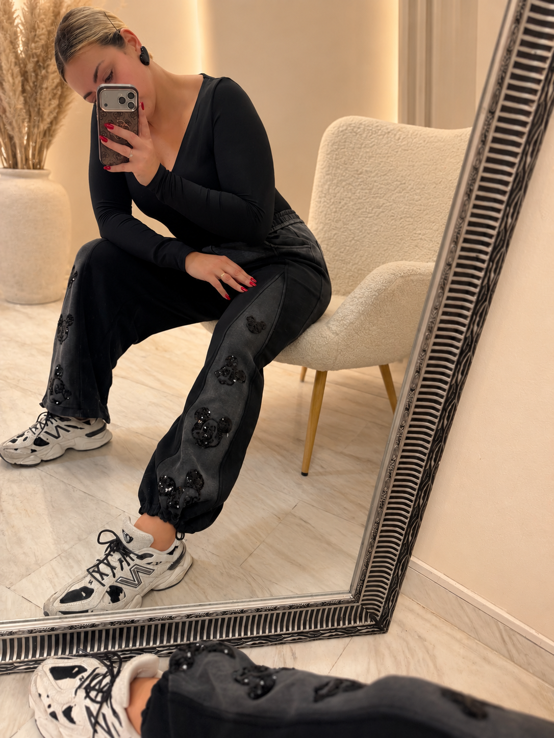 Mick Sequin Jogger 🖤✨
