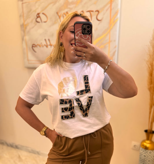 Love Leopard T-shirt