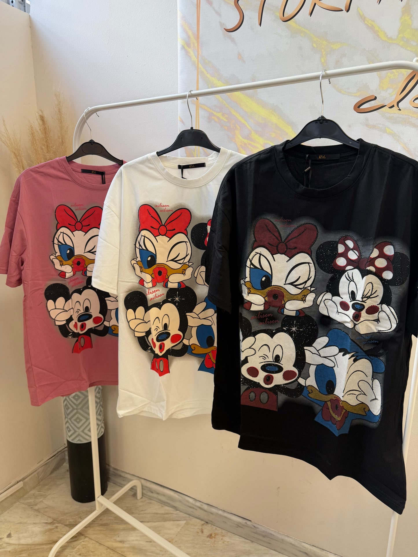 Multi Cartoon T-shirt