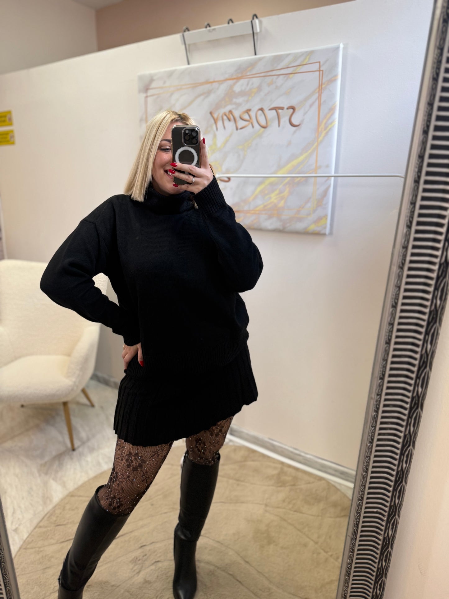 Lace & Strass Καλσον