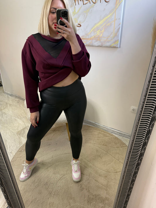 Shinny Leather Κολάν