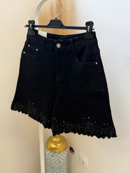 Adele Black Shorts