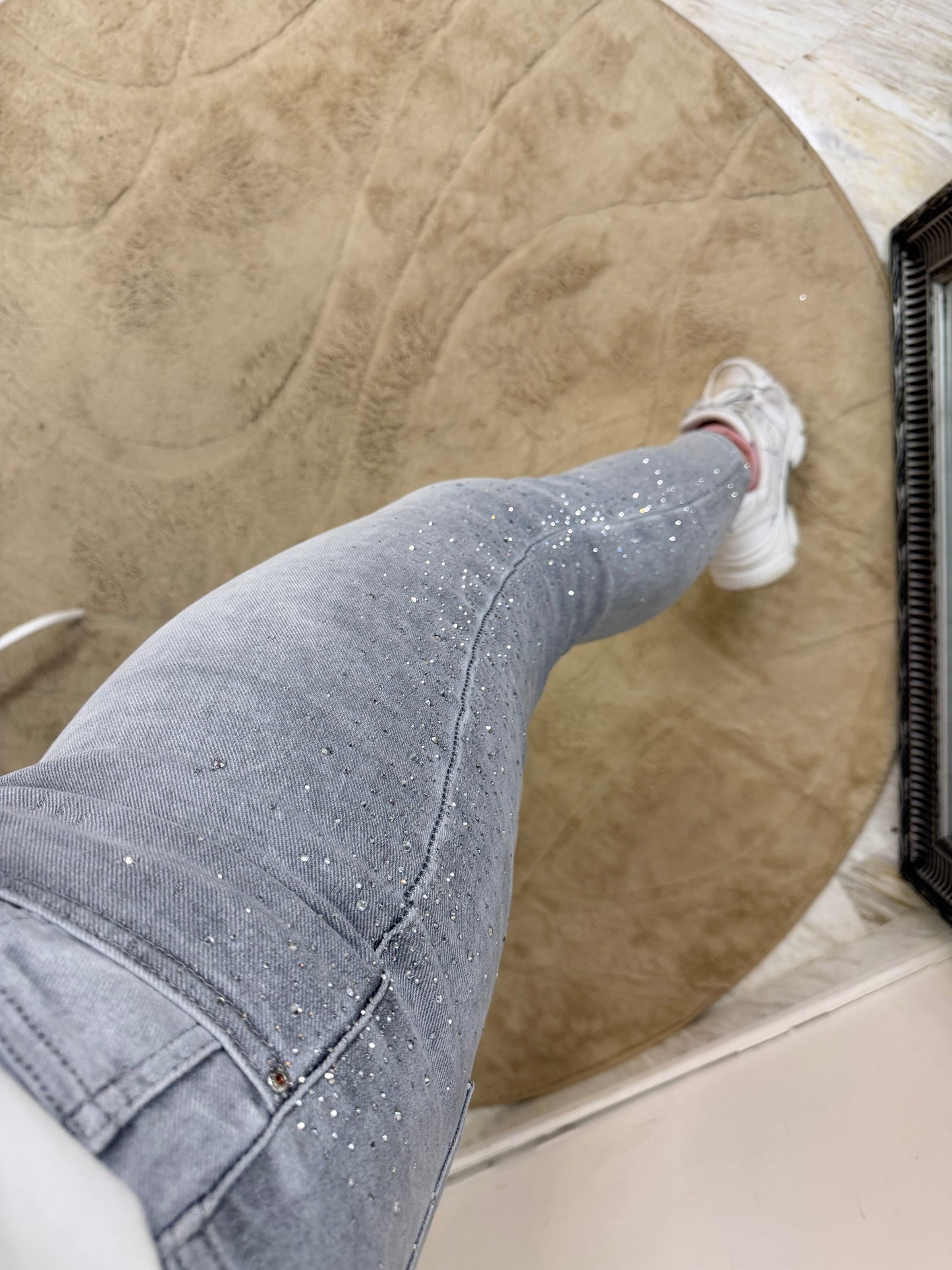 Eleanora Grey -5KG Strass Jean