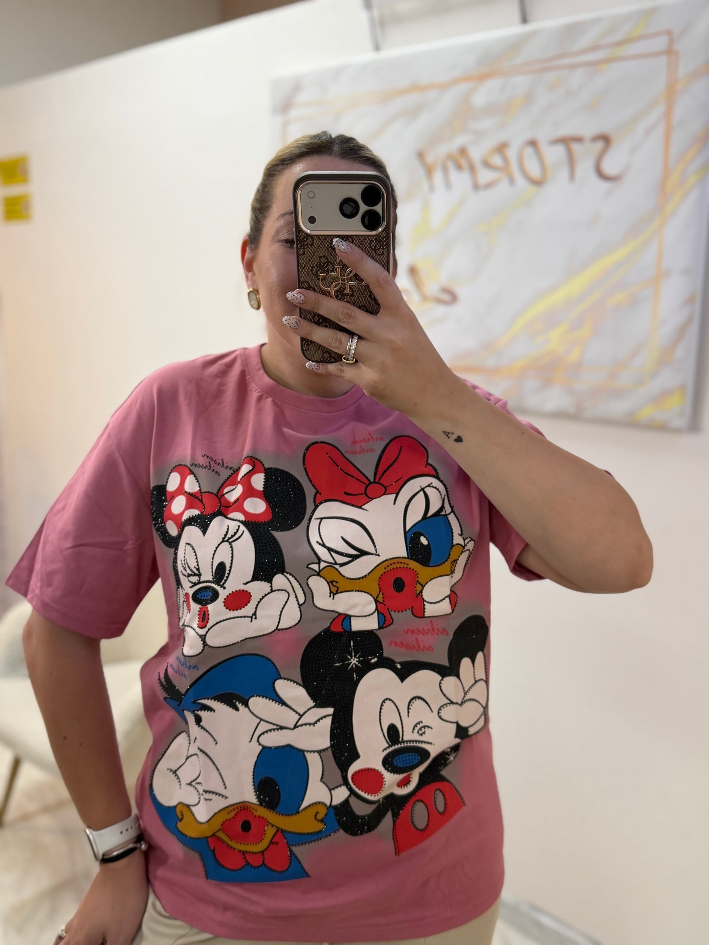 Multi Cartoon T-shirt
