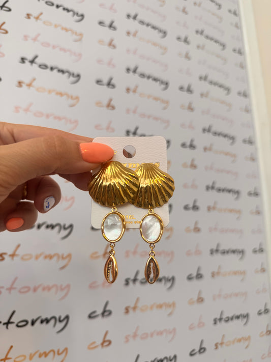 Shell 🐚 Long Earrings