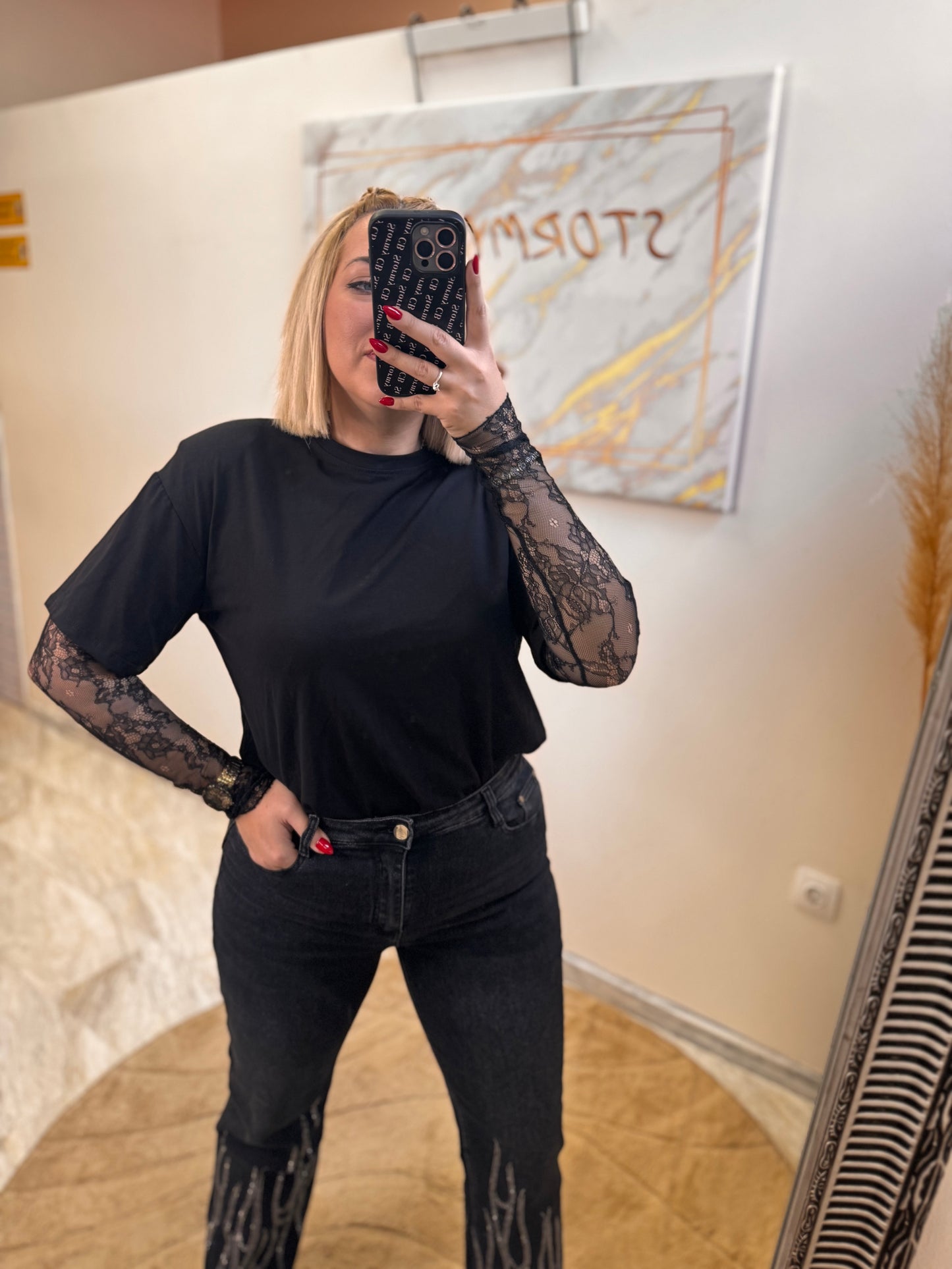 Veronica Shirt Black