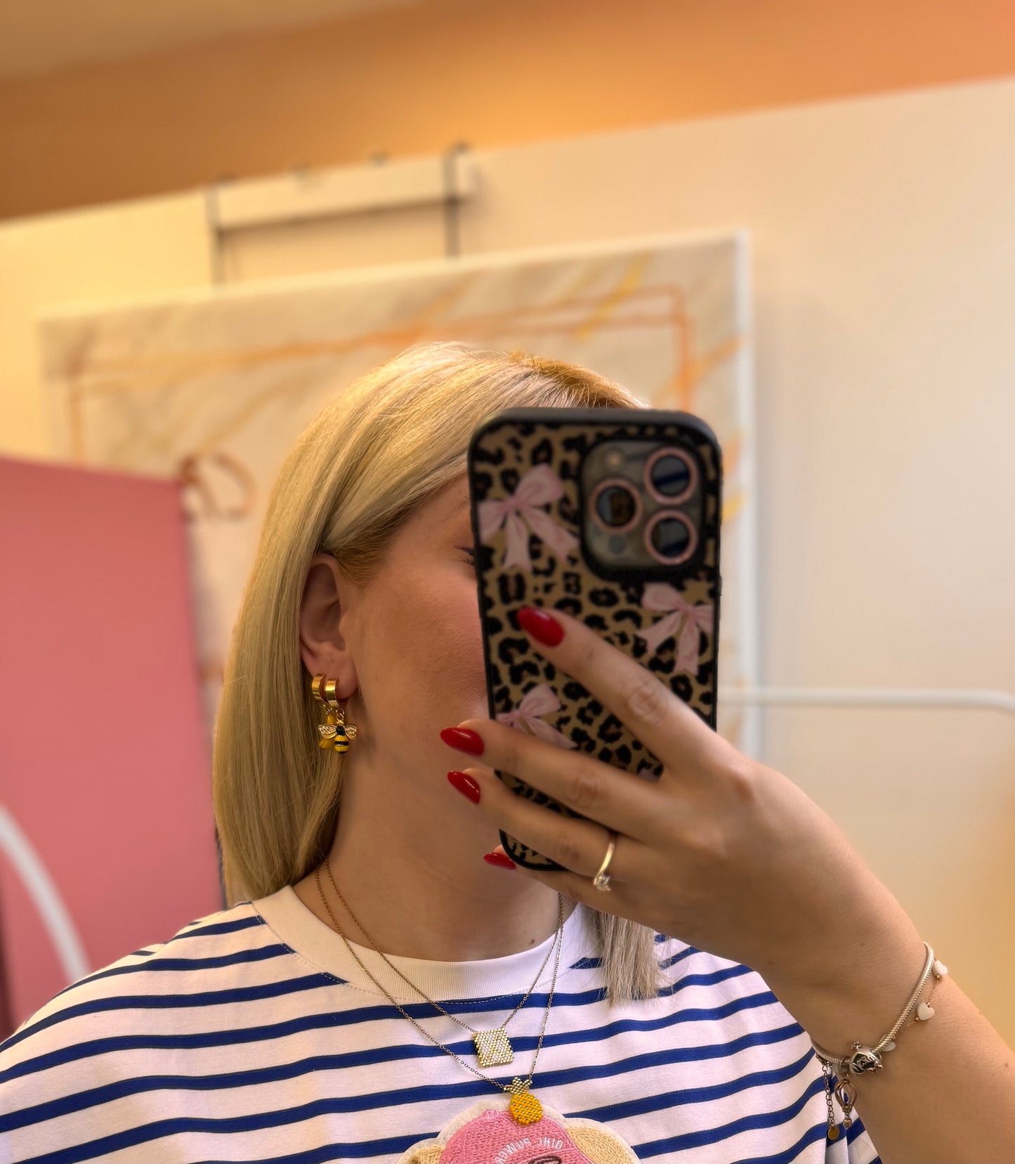 Banana Hoops Earrings